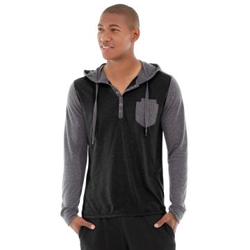 Chaz Kangeroo Hoodie-L-Black