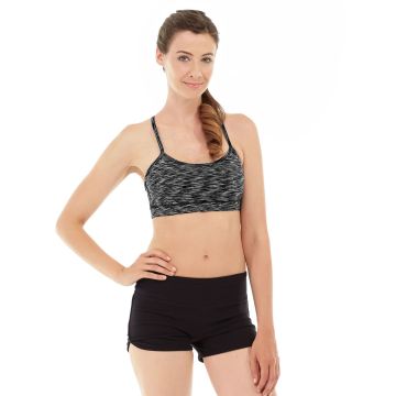 Lucia Cross-Fit Bra -L-Black
