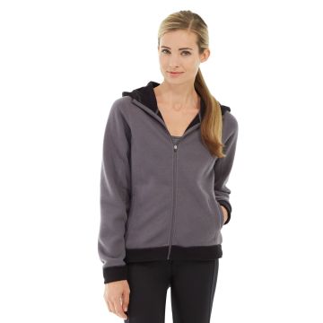 Circe Hooded Ice Fleece-L-Gray