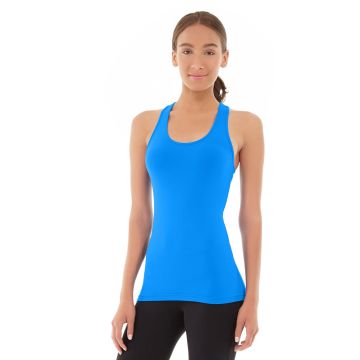 Chloe Compete Tank-L-Blue